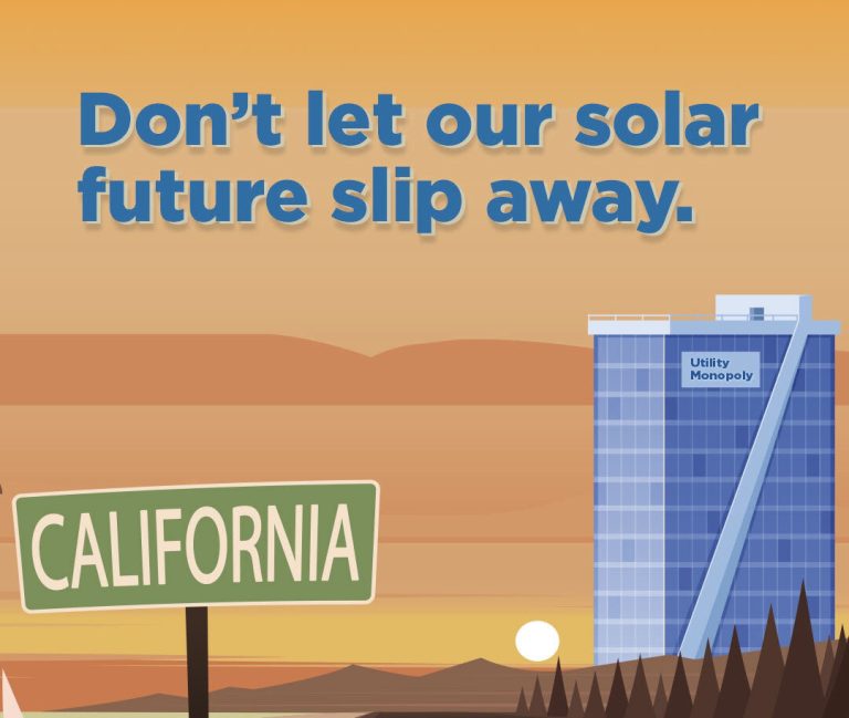 Don’t let our solar future slip away. TAKE ACTION!