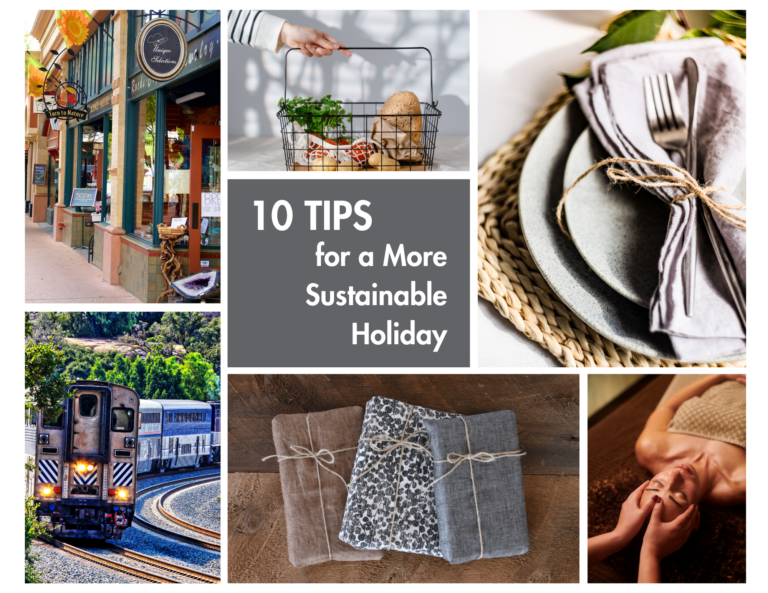 how can you enjoy a sustainable Holiday season? 