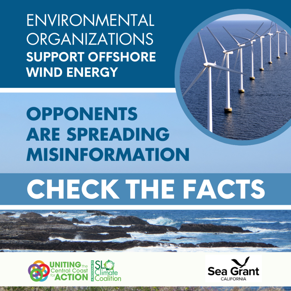Offshore wind turbines in the ocean promoting renewable energy.