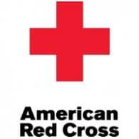 American Red Cross logo representing climate resilience efforts.