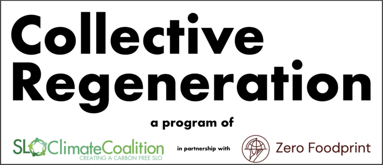 Central Coast community members uniting for climate action and sustainability efforts.