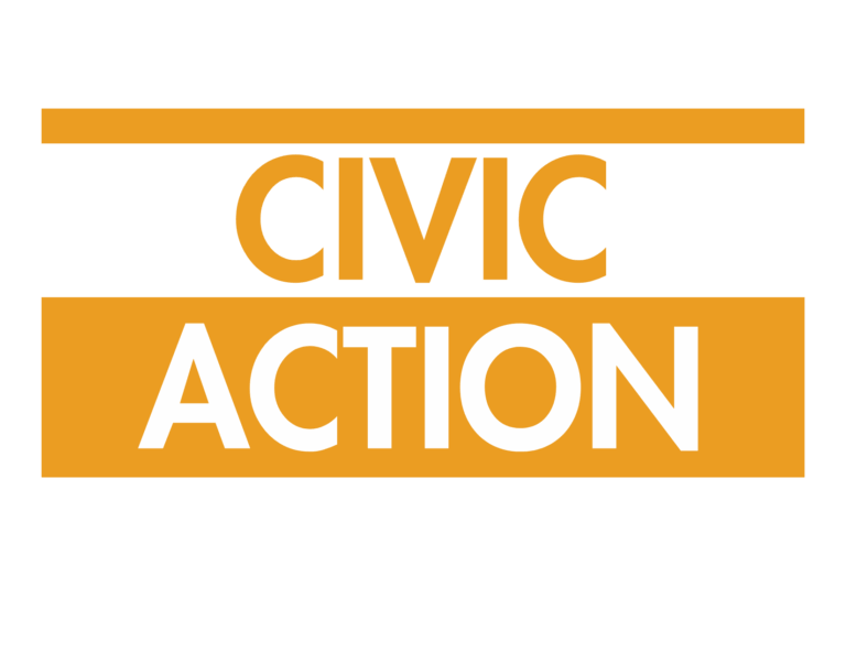 Civic action promoting climate change awareness and community involvement.